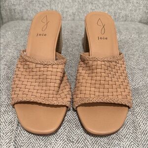 Joie Women's Brown Woven Mules